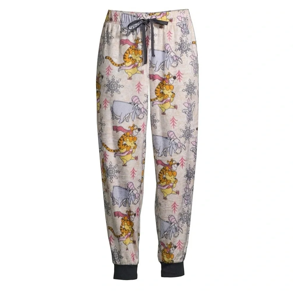 DISNEY Winnie the Pooh & Friends Cuffed Fleece Sleep Pants - Picture 7 of 11